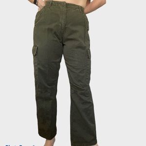 high waisted cargo pants